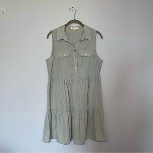 BeBop Green Dress Chic and Versatile Large